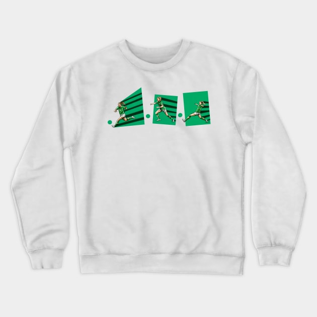 Katie McCabe - Denise O' Sullivan - Louise Quinn - Ireland Womens National Team Football Artwork Crewneck Sweatshirt by barrymasterson